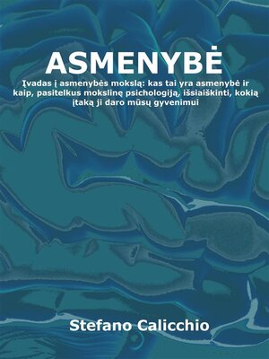 cover image of Asmenybė